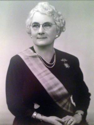 NSDAC Honorary National President Mrs. Jerome Powers